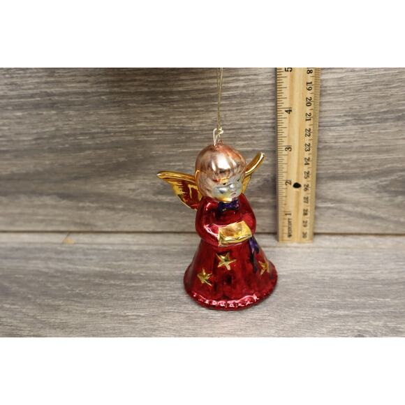 Hanging Christmas Tree Ornaments Jewel Cross Angel Bell Religious Home Decor - Picture 2 of 16